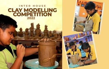 Inter-House Clay Modelling Competition at Tula’s