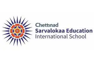 chettinad sarvalokaa Education International School logo