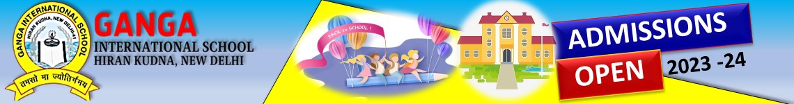 Ganga International School Home Page ads in Boarding Schools of India