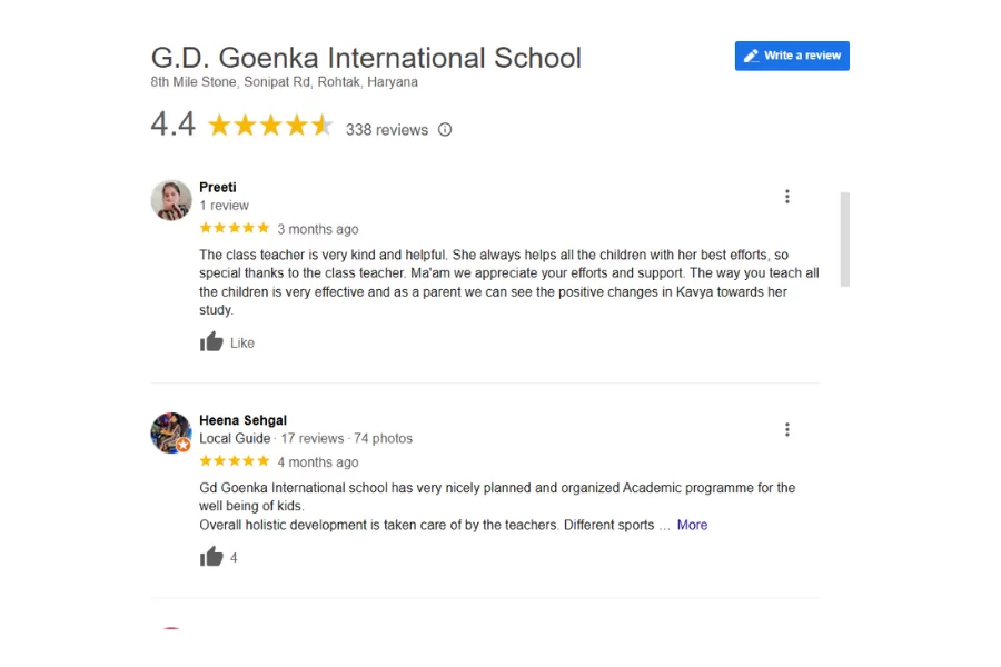 GD Goenka International School Rohtak, Haryana