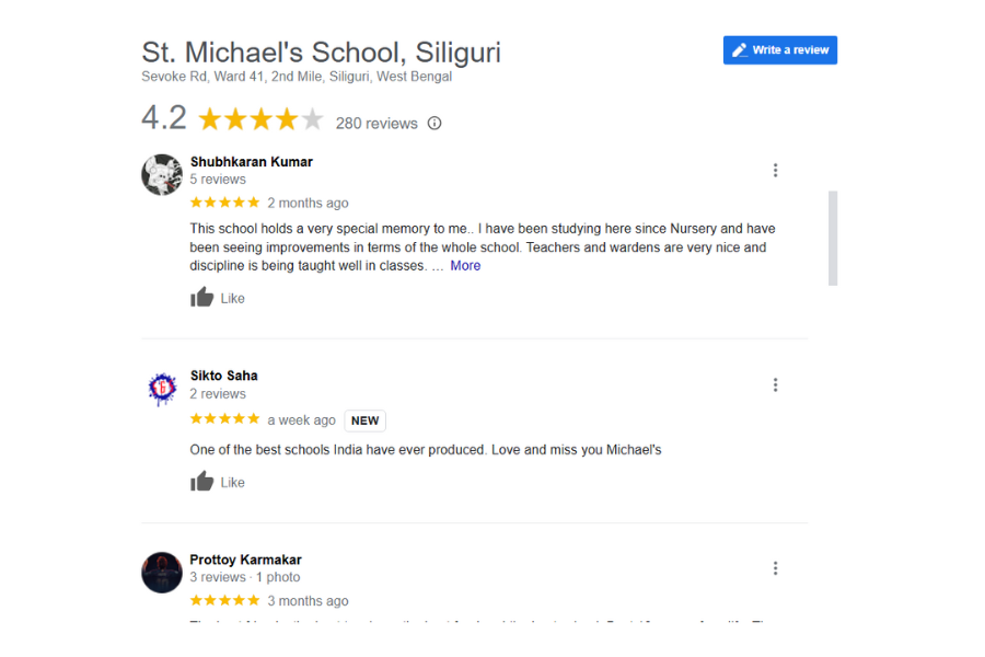 St.-Michaels-School-Siliguri-review